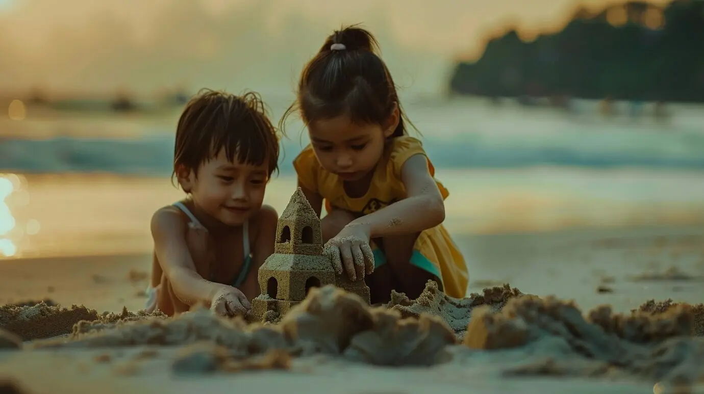 Bezaubernder Lebensstil eines Kindes